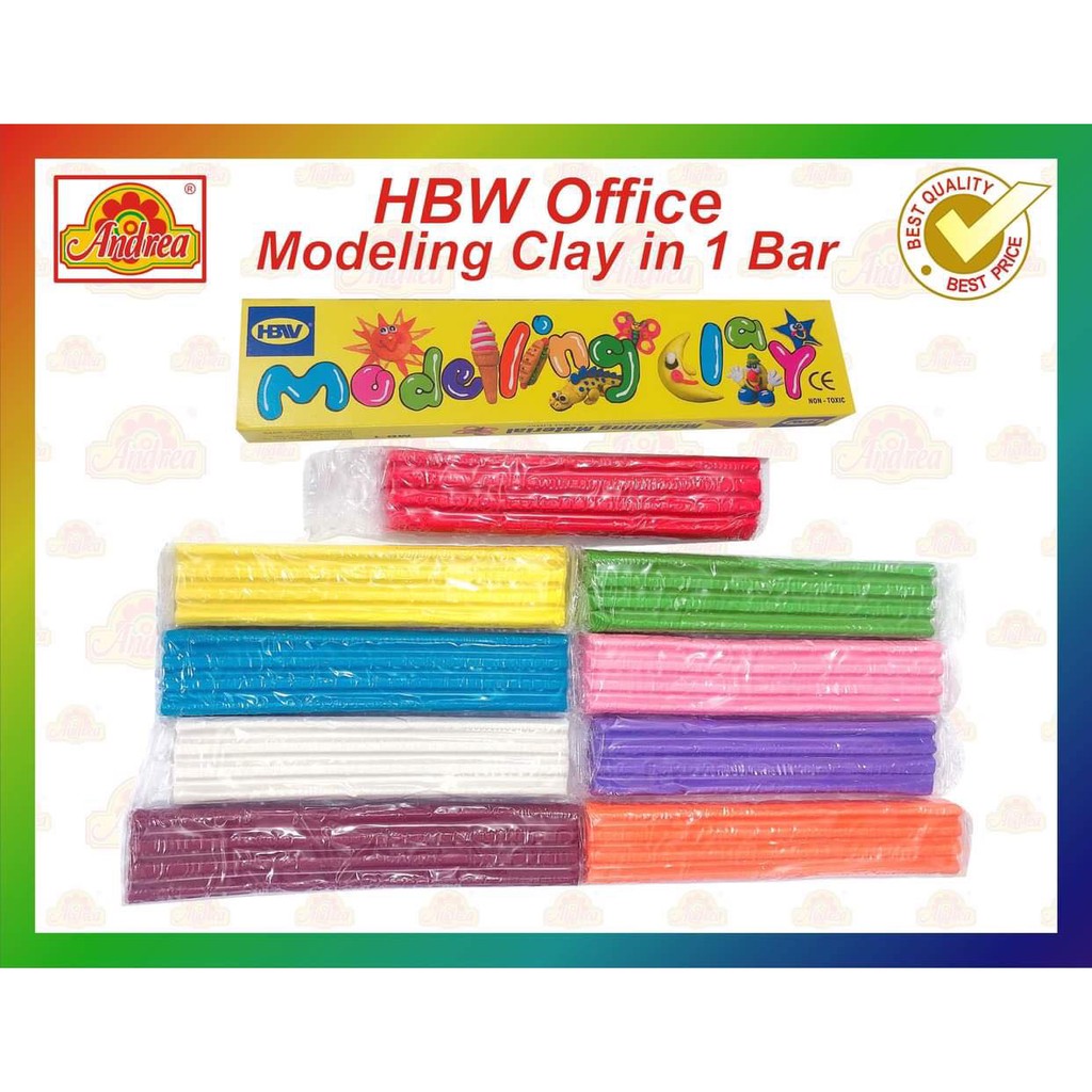 HBW MODELING CLAY 1 Block per order | Shopee Philippines