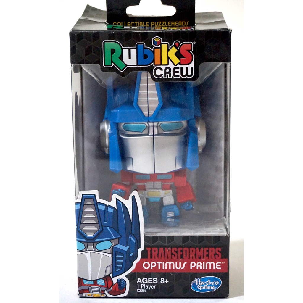 Transformers NEW Autobot Optimus Prime Rubik's Crew 2X2 Puzzlehead ...