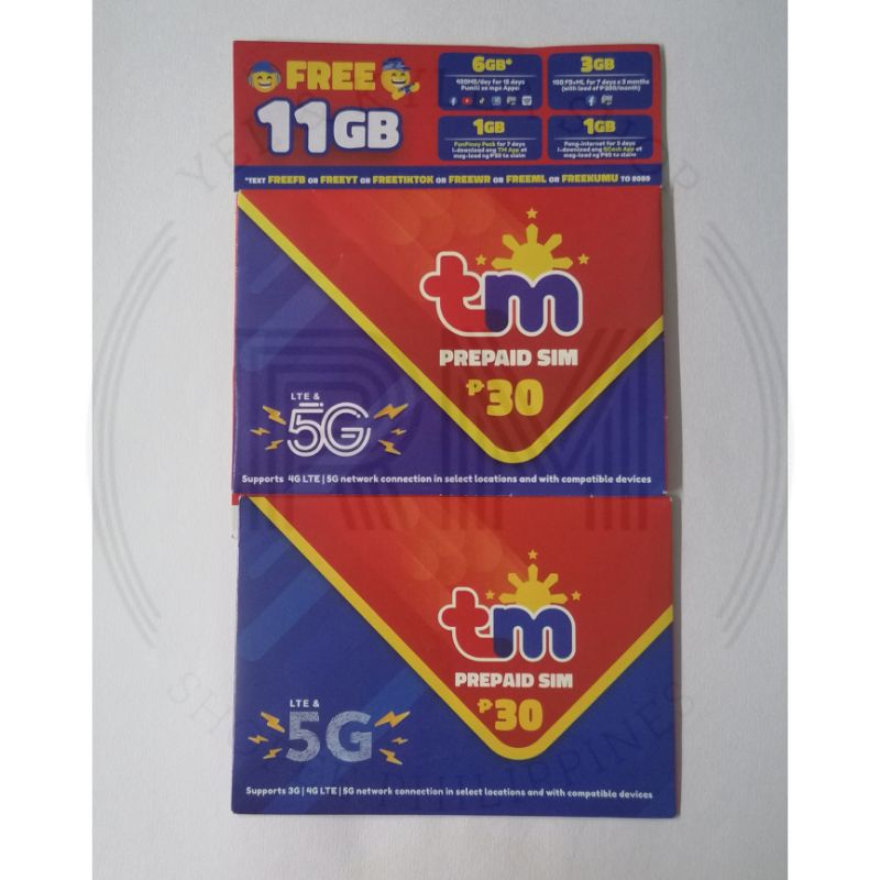 Brand New TM 5G simcard special numbers | Shopee Philippines