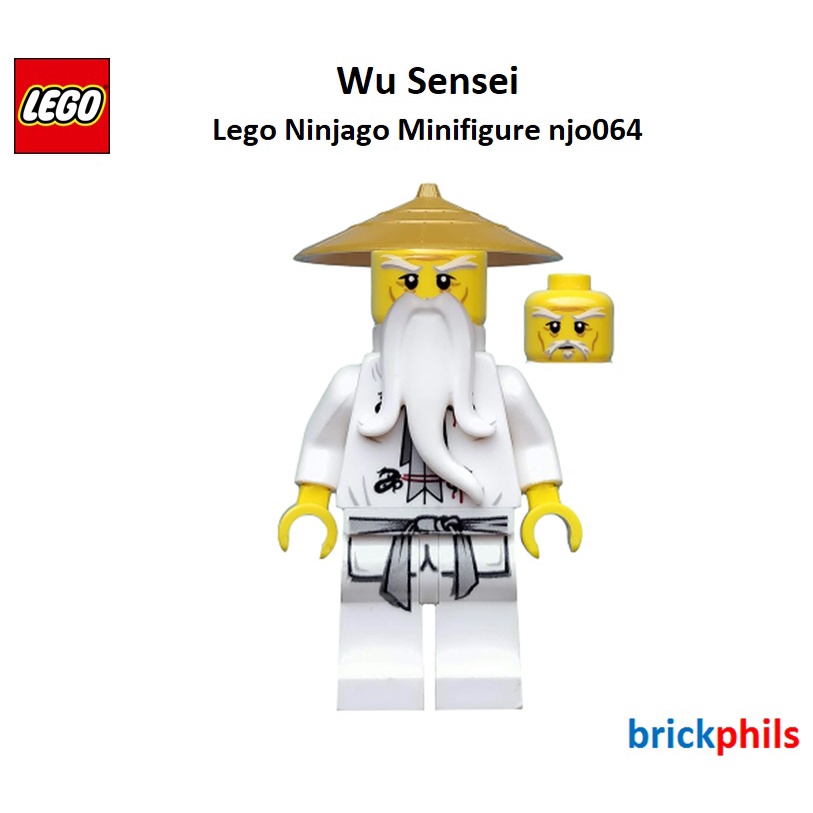 LEGO Ninjago Wu Sensei Minifigure Day of the Departed Master Ninja 70596 njo0225