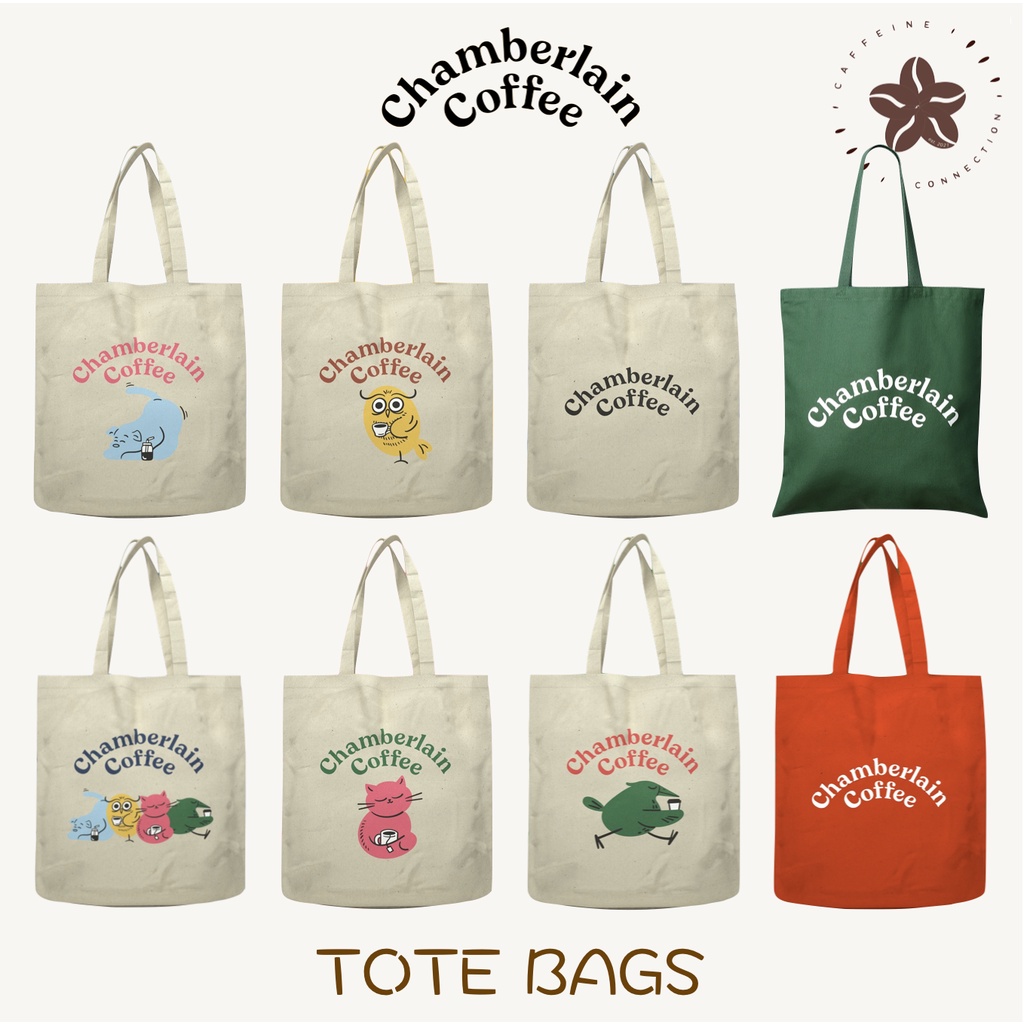 chamberlain coffee by emma chamberlain tote bag, Women's Fashion, Bags &  Wallets, Cross-body Bags on Carousell