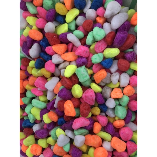 Neon Color Pebbles for Aquarium | Shopee Philippines