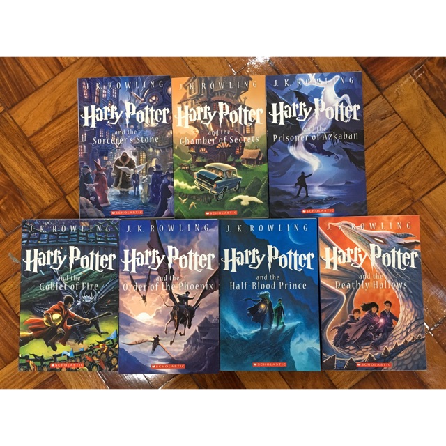 Harry potter best sale scholastic box set