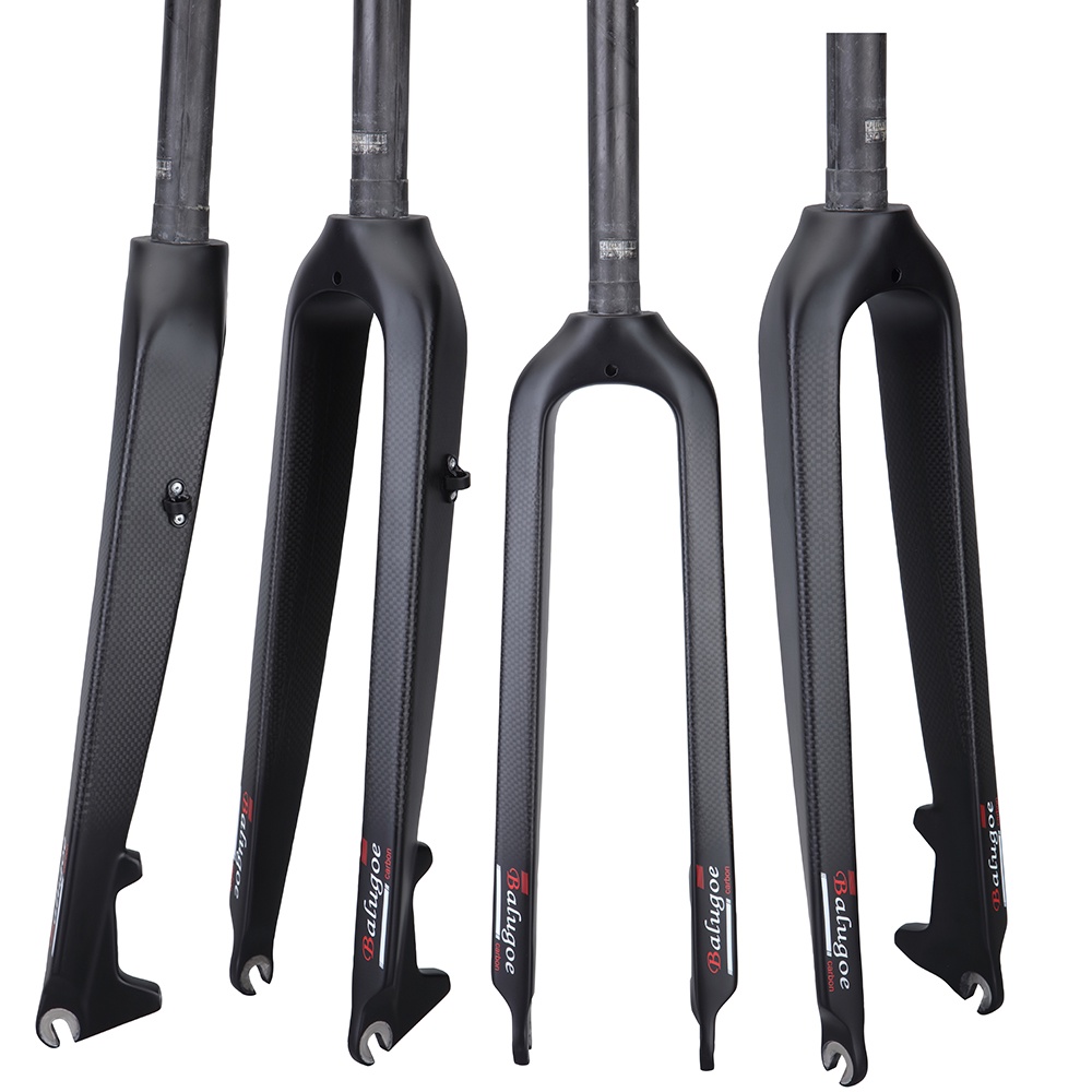 Carbon Bicycle Front Fork Total Carbon Fiber MTB Bicycle Fork Mountain Bike Brake Disc Carbon Fork Bicycle Parts 26 27.5 29