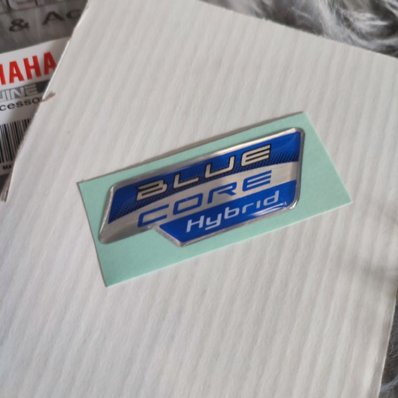Yamaha Genuine Emblem Blue Core / Hybrid | Shopee Philippines