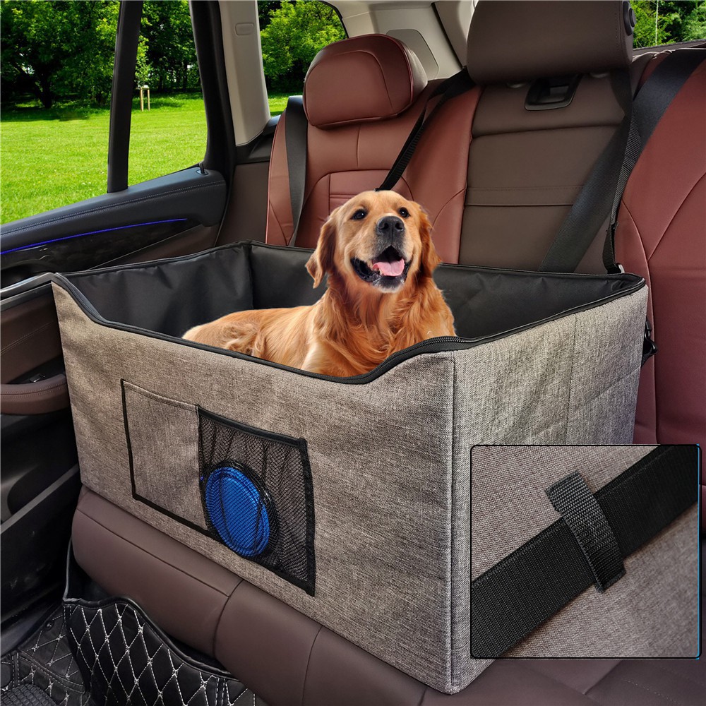 Dog seat outlet box