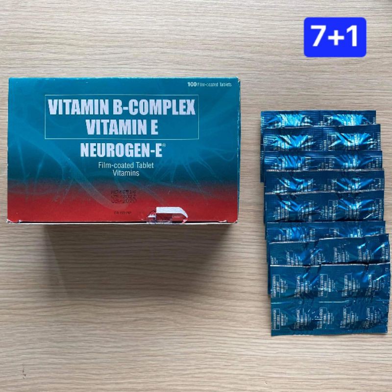 NEUROGENE Tablet Vitamins (7+1) Shopee Philippines
