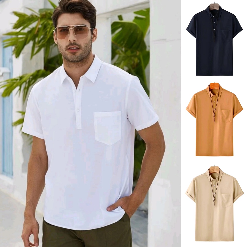 huilishi polo for men formal casual hulishi polo for men beach