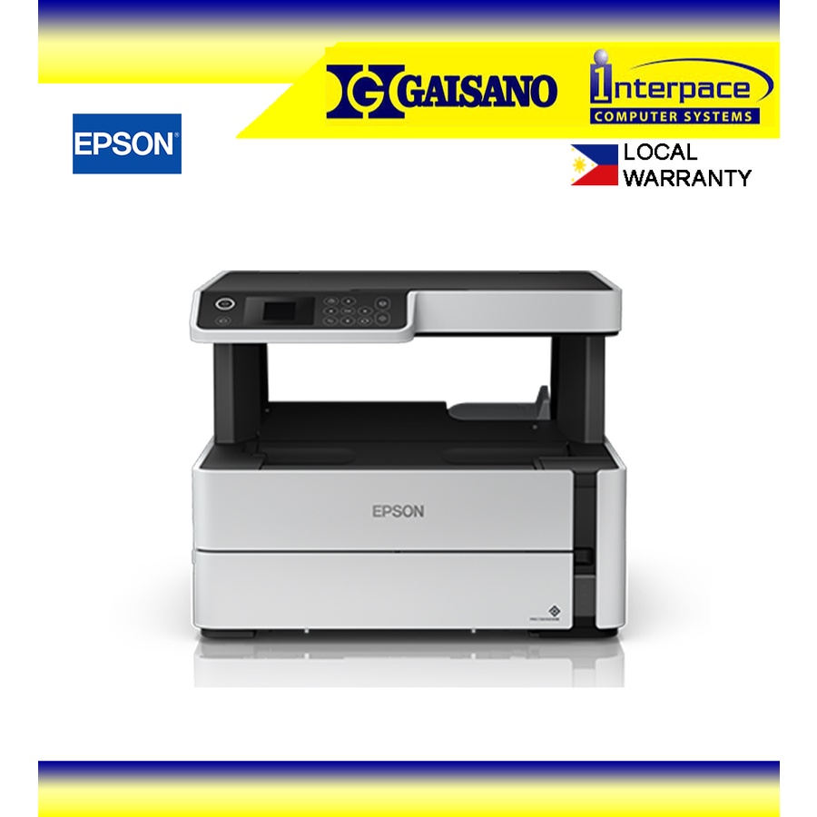 Epson M2140 Ecotank Monochrome All In One Duplex Ink Tank Printer Shopee Philippines 5110