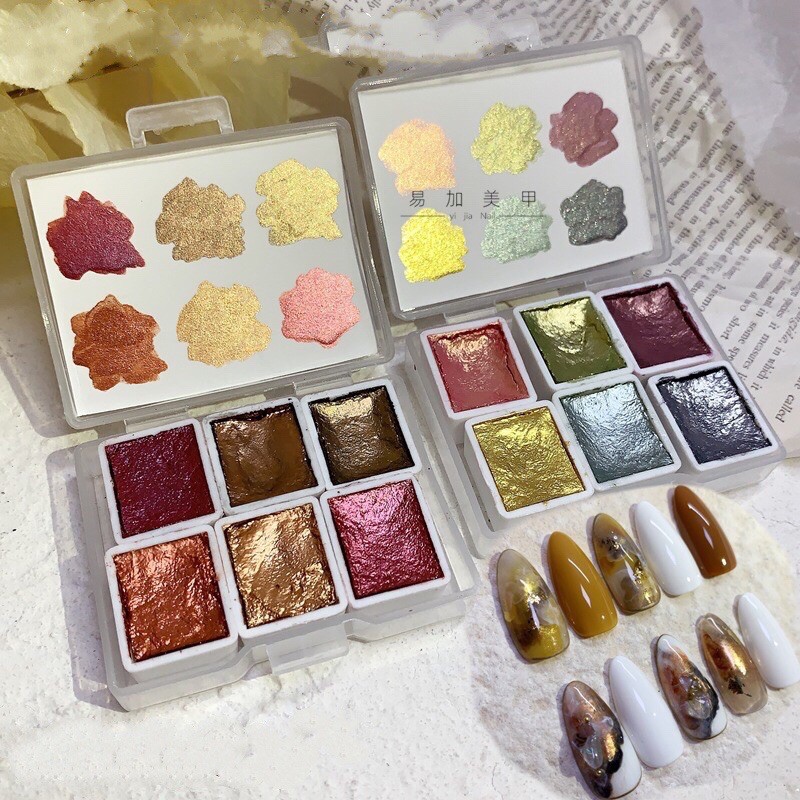 Dry color uses emulsion paint PieceG 6 colors and 8 colors | Shopee ...