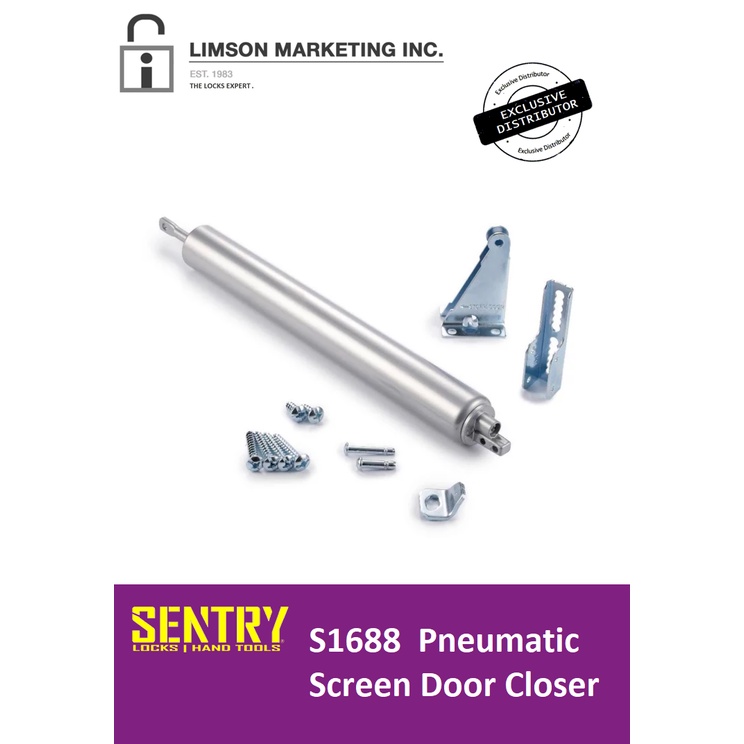 Sentry S1688AL Pneumatic Screen Door Closer Shopee Philippines