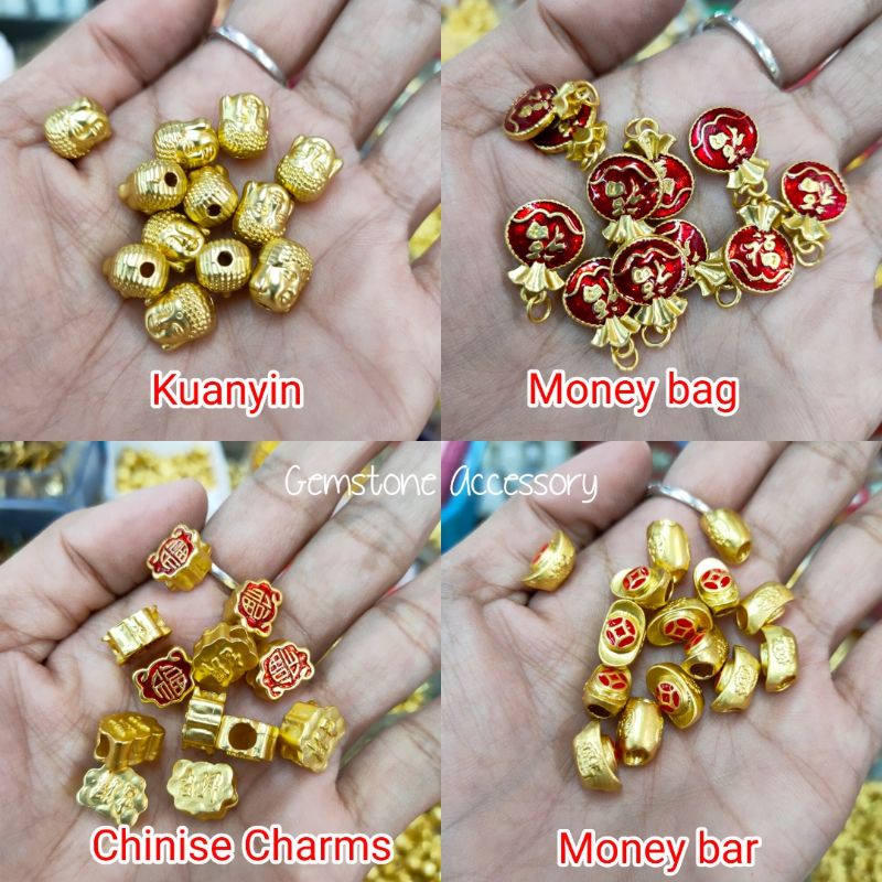 Money bag lucky discount charm