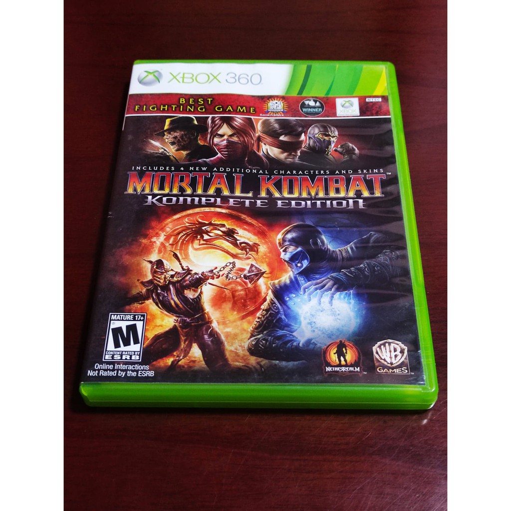 Mortal Kombat: Komplete Edition - xbox 360 | Shopee Philippines