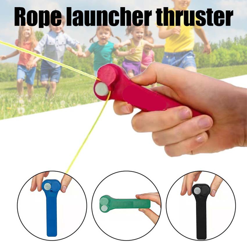 ZipString Rope Launcher Thruster Fun Electric Toys YAUO | Shopee ...