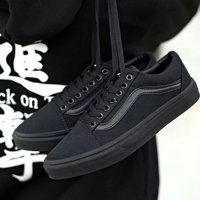 Vans old skool 2025 all black philippines