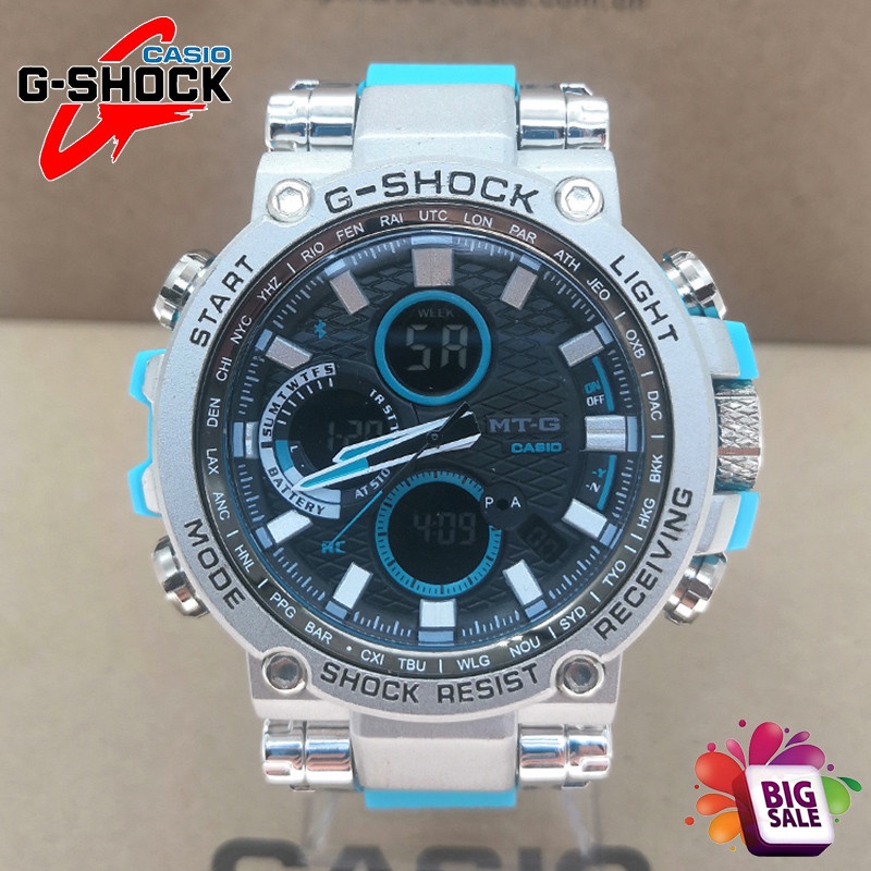 CASIO G Shock Watch Men MTG B1000 Dual Time Japan Sports Watch For Men ...