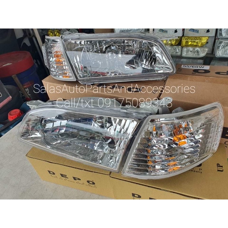 Headlight for Toyota Corolla Ee110/Ae111 Lovelife | Shopee Philippines