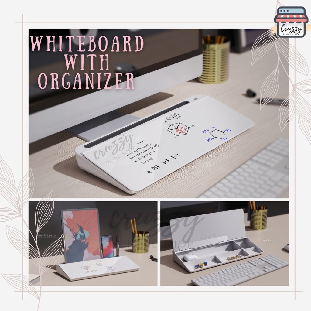 Desk Whiteboard and Organizer / Desktop Whiteboard and Organizer