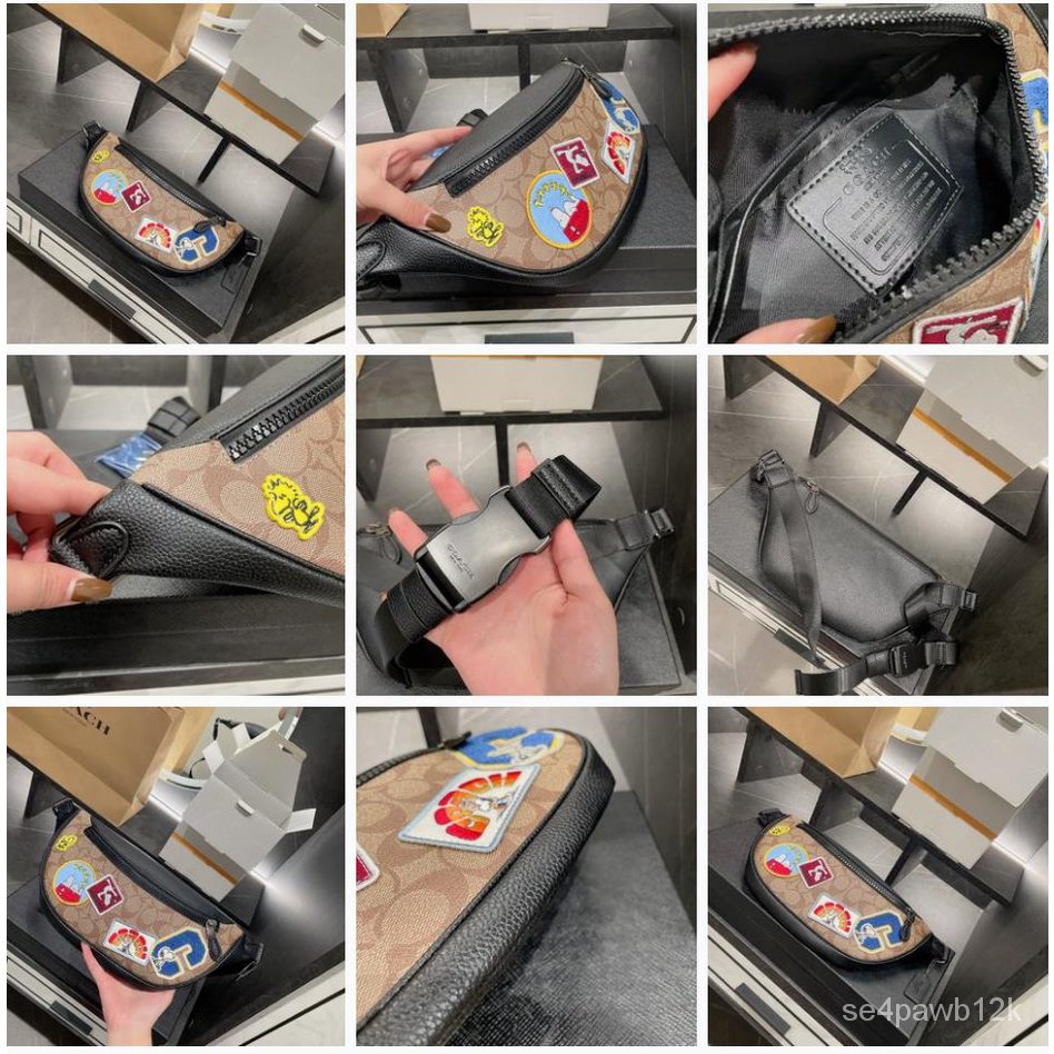 Coach Rivington Men's Waist Bag Chest Bag Crossbody Bag K Affe Limited