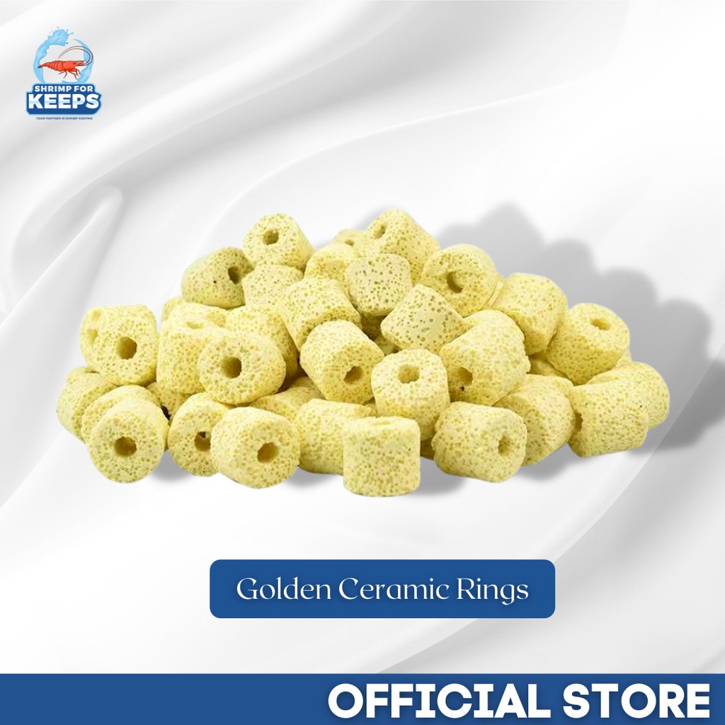 Premium Golden Ceramic Rings Biological Filter Media with Honeycomb ...