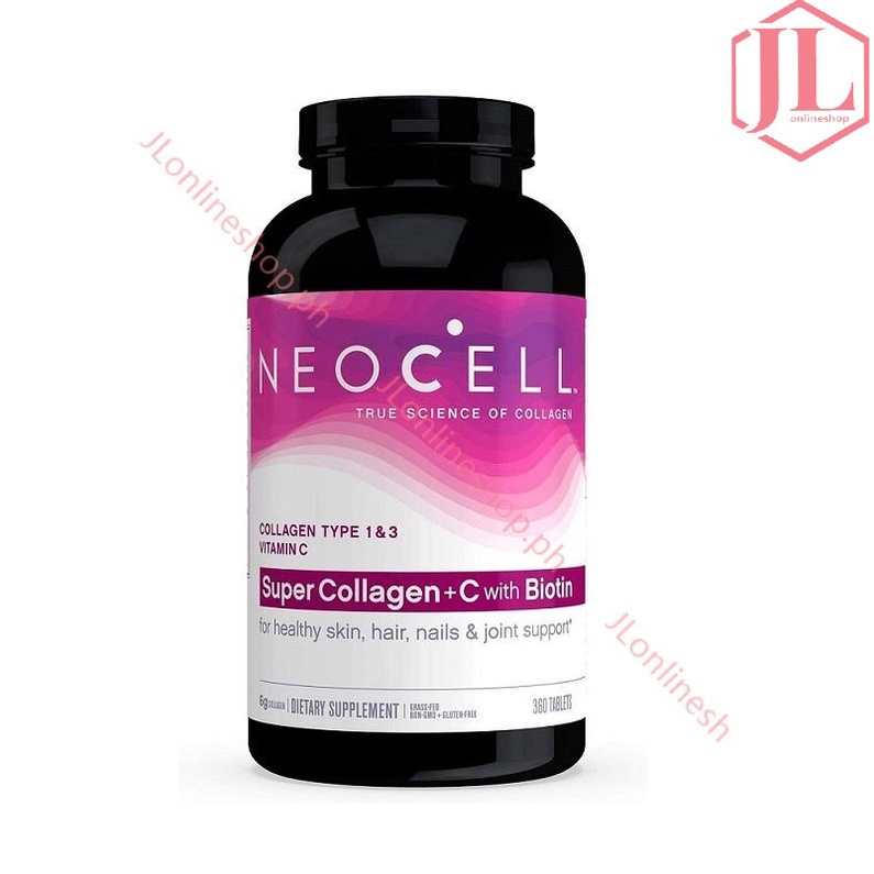 NeoCell Super Collagen Type 1 and 3 plus Super collagen+c 6000mg 250