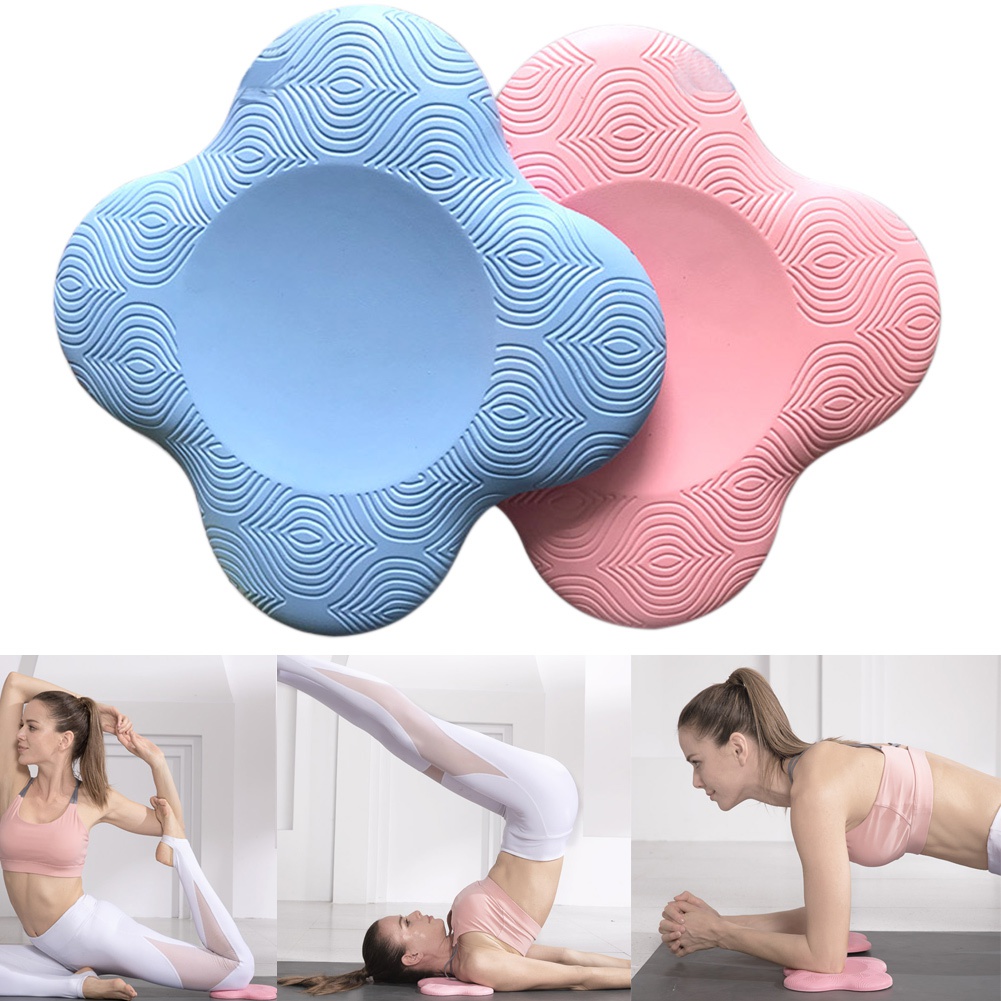 Portable Yoga Knee Pad Extra Thick Elbows Protective Pad PU Yoga - Main Image