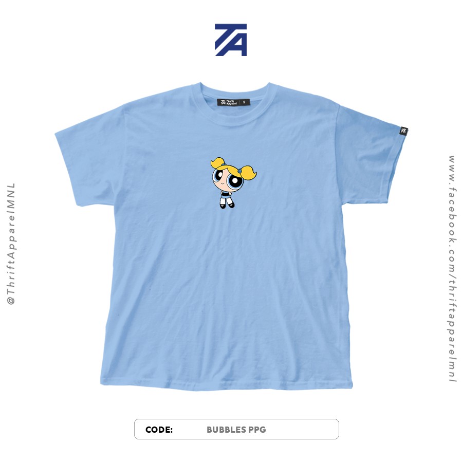 Powerpuff Girls Thrift Apparel T-Shirt Shopee Philippines