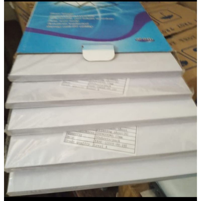 Overlay pvc sheet id card paper pvc id card print only 0 15mm shopee