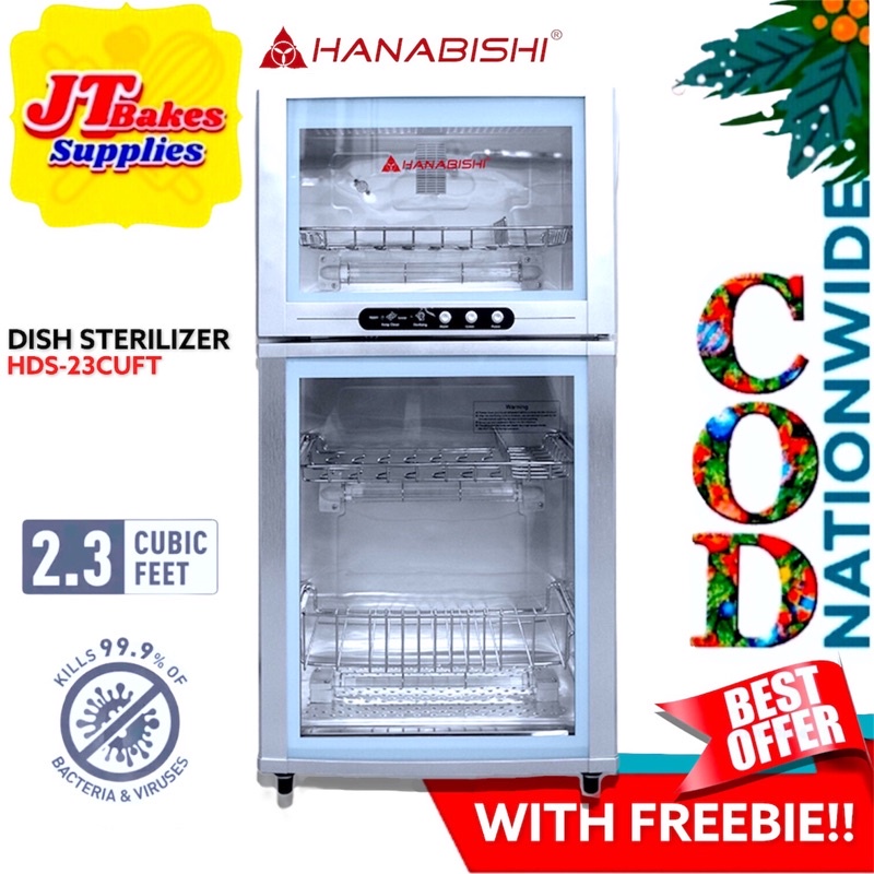Hanabishi Dish Sterilizer HDS23CUFT with Freebie Shopee Philippines