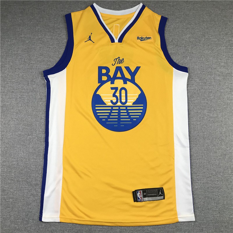 Curry cheap yellow jersey