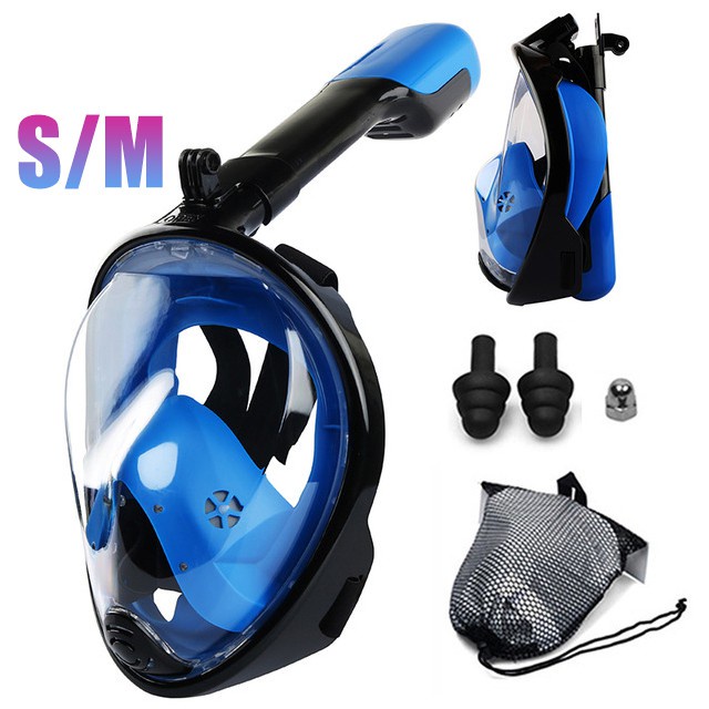 Full Face Diving Mask Glass Diving Mask Travel Diving Mask for Adults ...