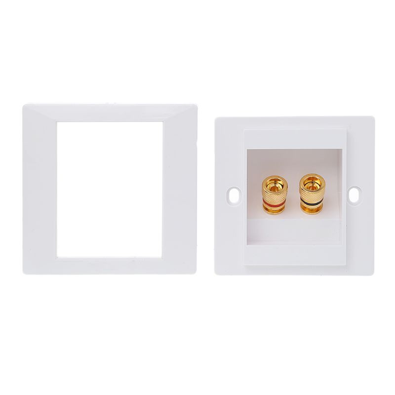 Wall Socket Audio Video Panel Speaker Junction Box Power Outlet ...