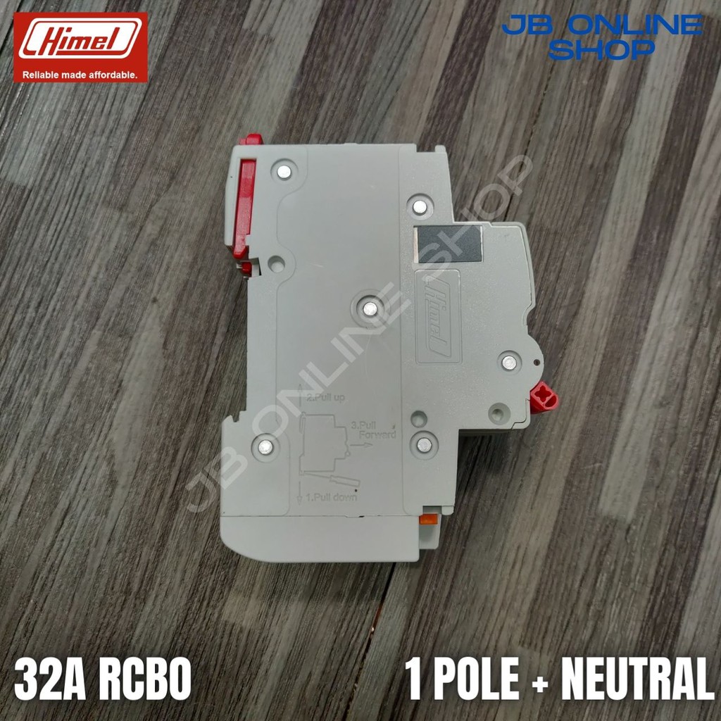 Himel Residual Current Operated Circuit Breaker (RCBO) 32A 1 Pole ...