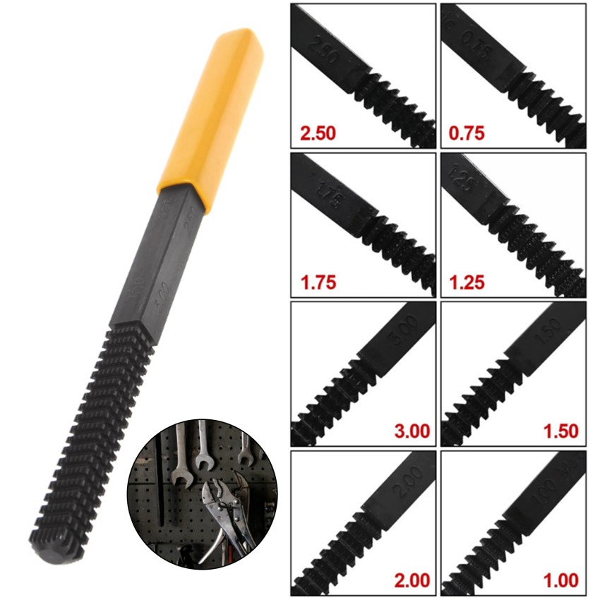 Thread Repair File Thread Restoration Tool For Studs Bolts Screws ...