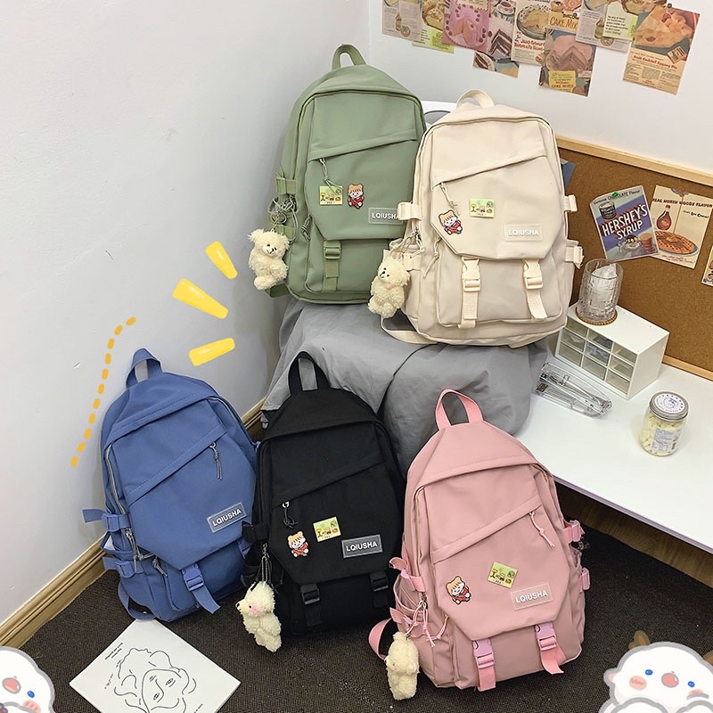 MIA Fashion #A21 2021 Casual Backpack Japanese Style Travel Backpack ...