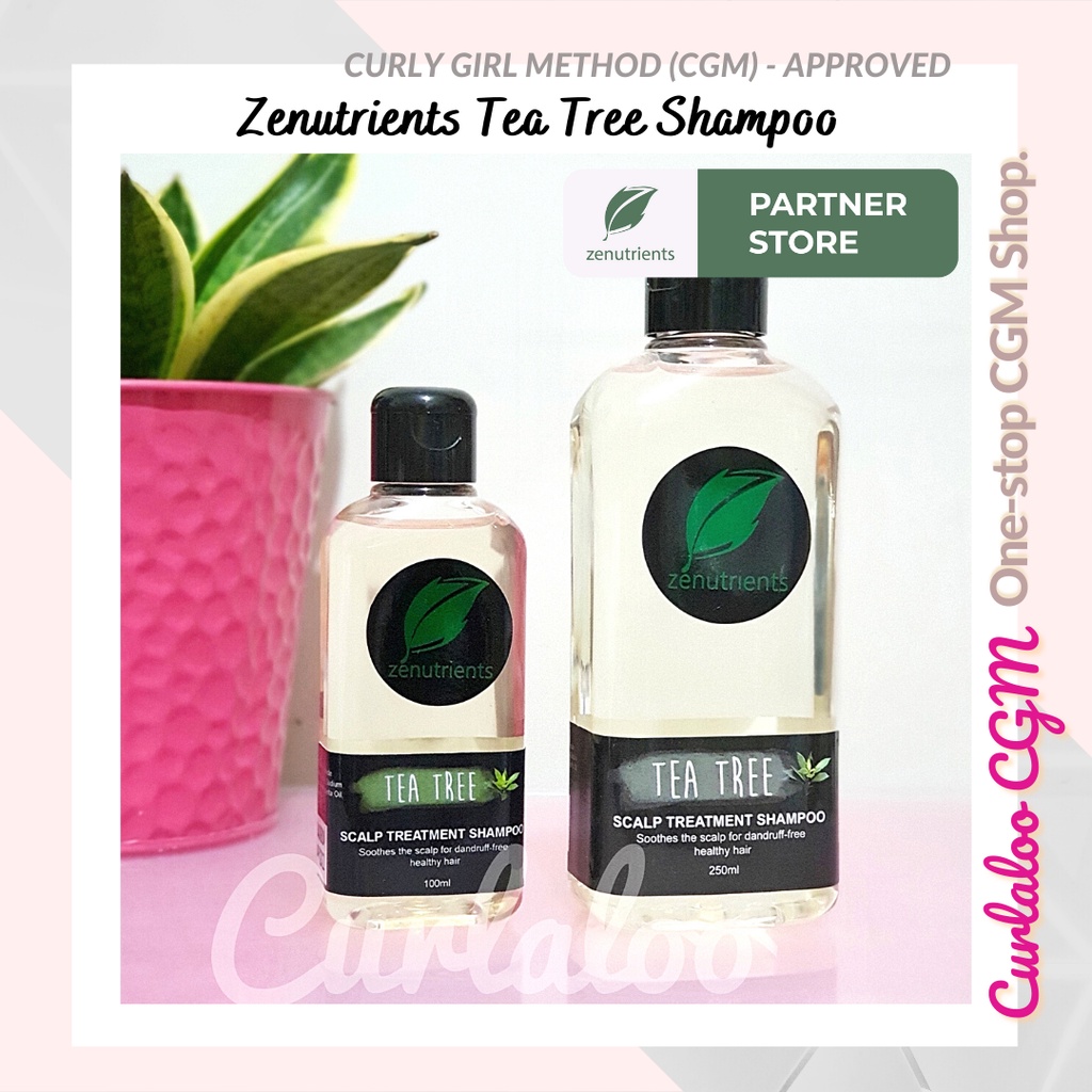 Curlaloo CGM Shop Zenutrients Tea Tree Scalp Treatment Shampoo 100mL