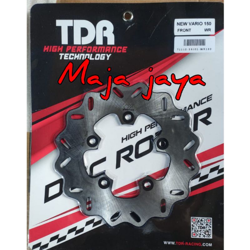 Disc Disc Front Disc TDR Vario 150 New Bolt Hole 5 Uk 190mm Thickness ...