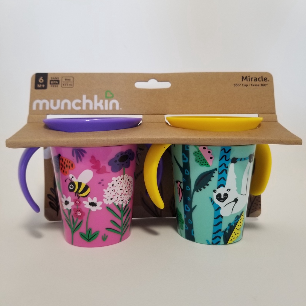 Munchkin WildLove Miracle 360 Sippy Cup 6oz or 9oz Shopee