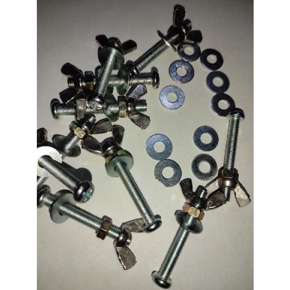 Butterfly 10pcs Bolt Wing Nut Washer Fishing Shopee Philippines