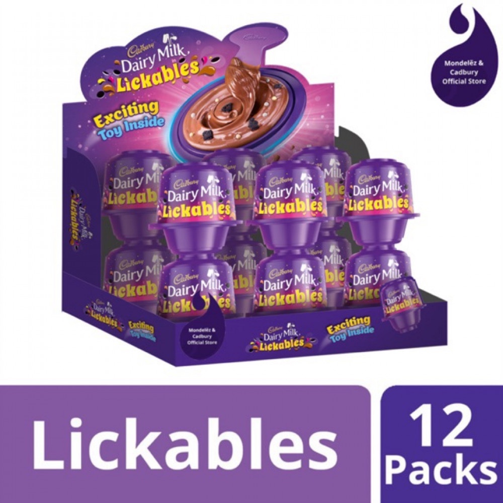 (12PCS) CADBURY DAIRY MILK LICKABLES 20G Shopee Philippines