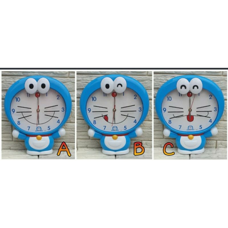 Doraemon Wall Clock Full body size 27x32 Shopee Philippines