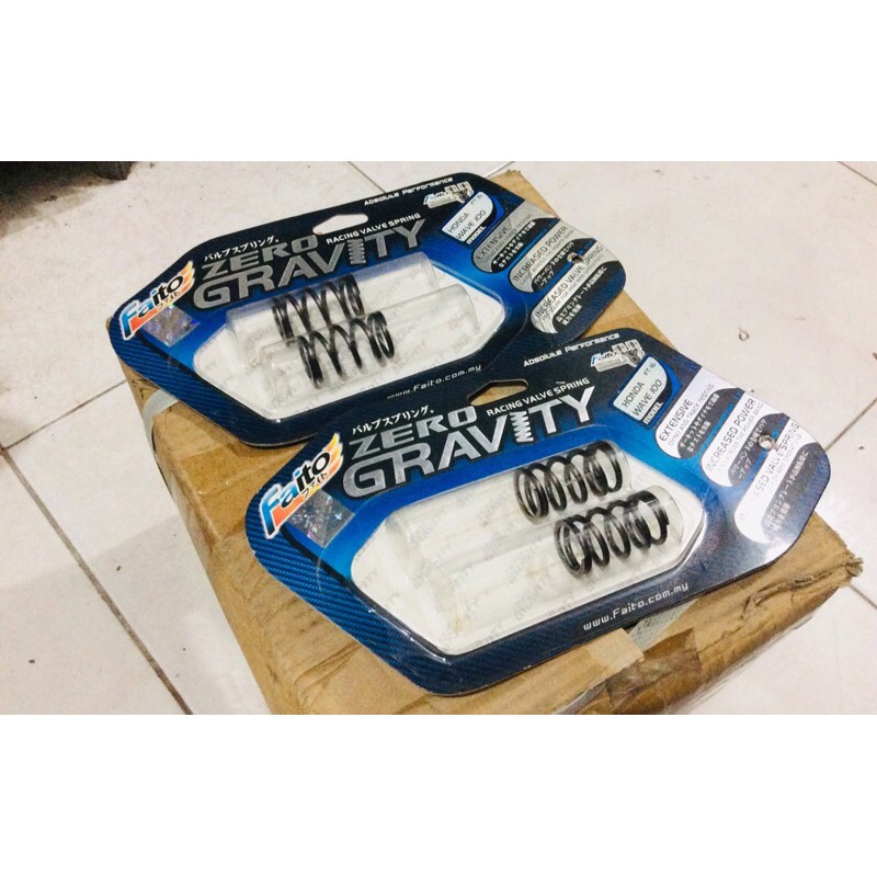 FAITO zero gravity RACING VALVE SPRING 6turn for w100/xrm/w125/mio ...