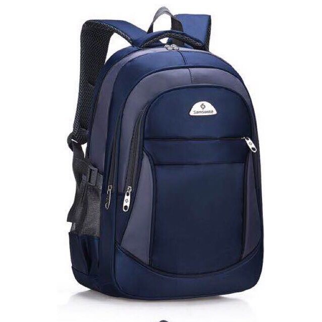 B.S COD Samsonite bag 17inch Fashion Backpack | Shopee Philippines
