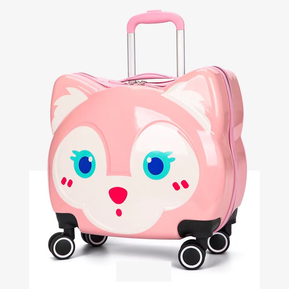 20 Inch Carrier Children's Girl Travel Small Suitcase On Wheels Kids