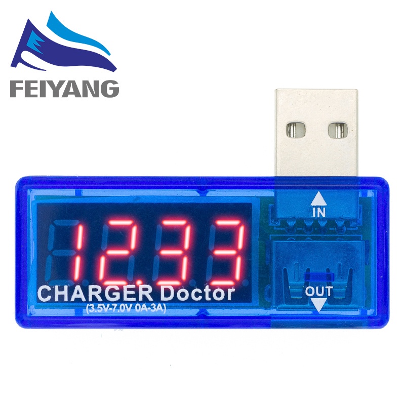 Digital Display Hot Mini USB Power Current Voltage Meter Tester ...