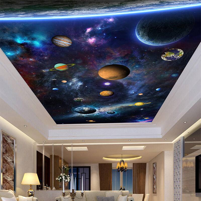 wall paper galaxy kidbackground wall ceiling wallpaper home bedroom s ...