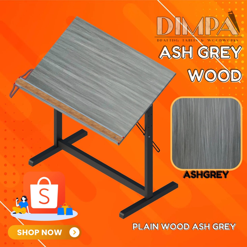 ON HAND! DIMPA ACRYLIC & WOOD DRAFTING/DRAWING TABLE FOR ARCHITECTURE AND ENGINEERING (COD