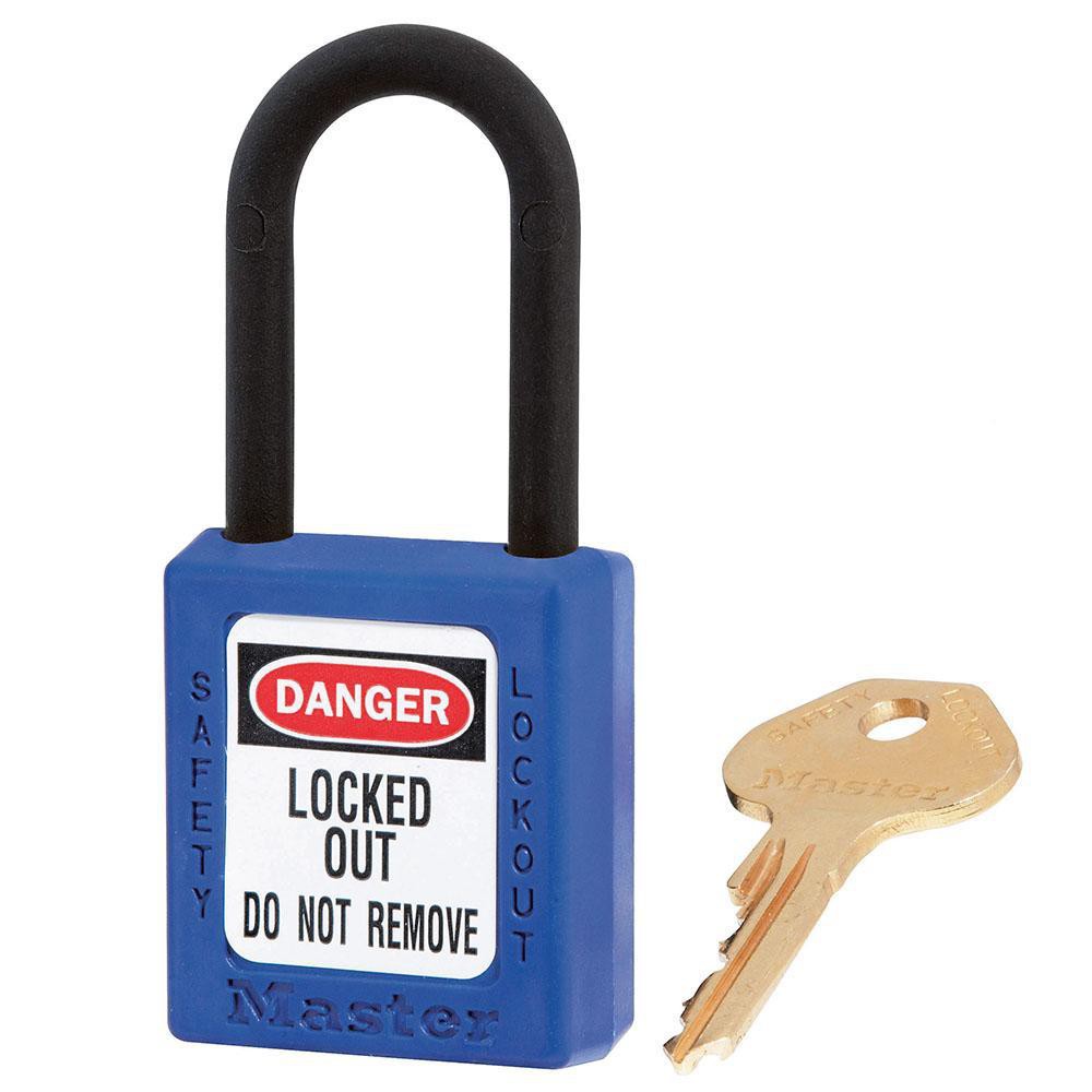 Master Lock 406 Non-Conductive Safety Lockout Tagout Electrical Padlock ...