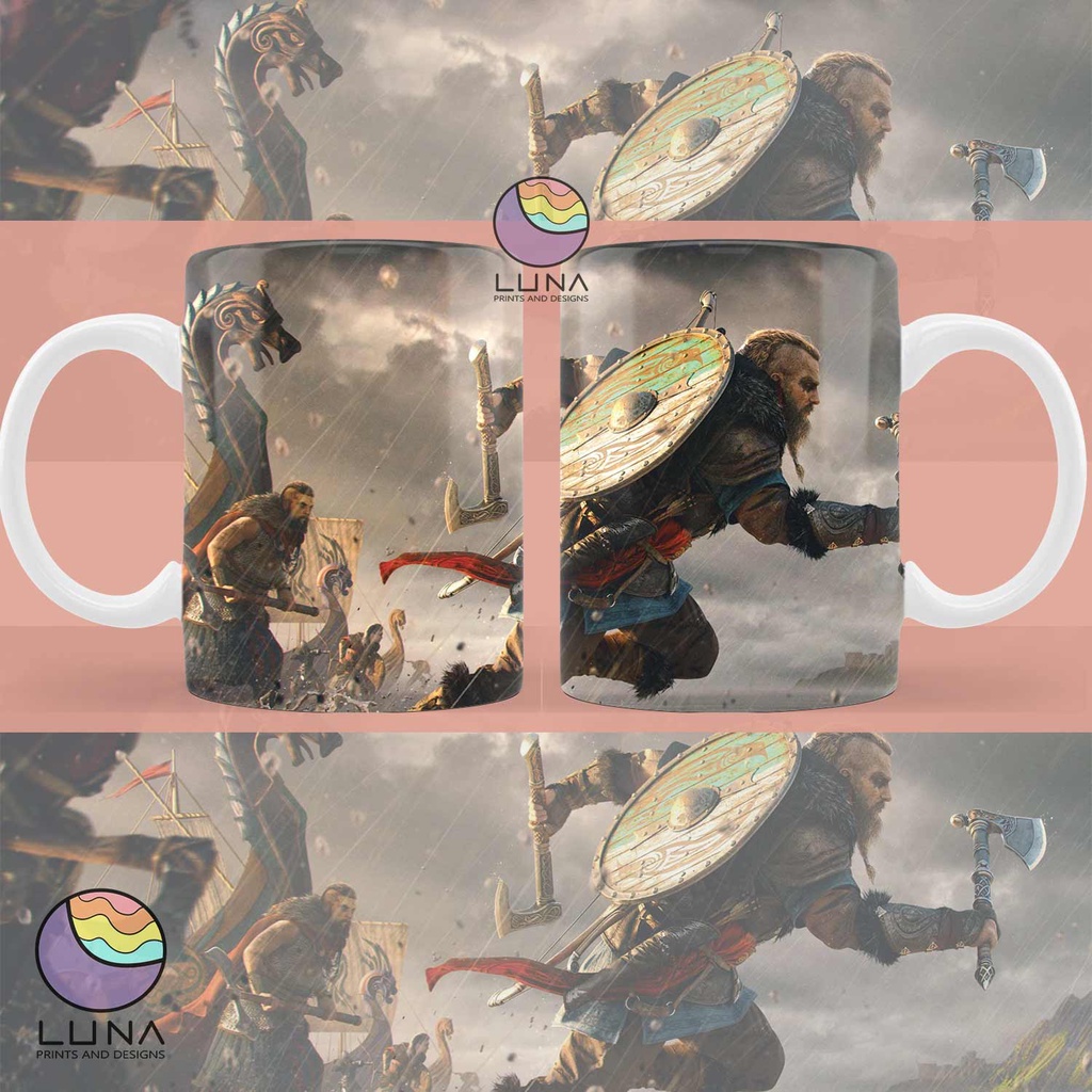 ASSASSIN'S CREED VALHALLA CERAMIC MUG | Shopee Philippines