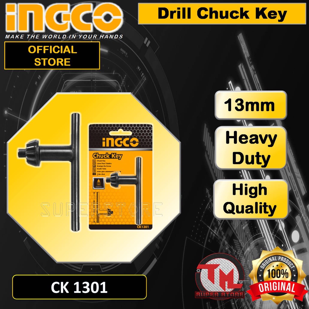 INGCO Chuck Key for 13mm Drill CK 1301 • Tm ss | Shopee Philippines